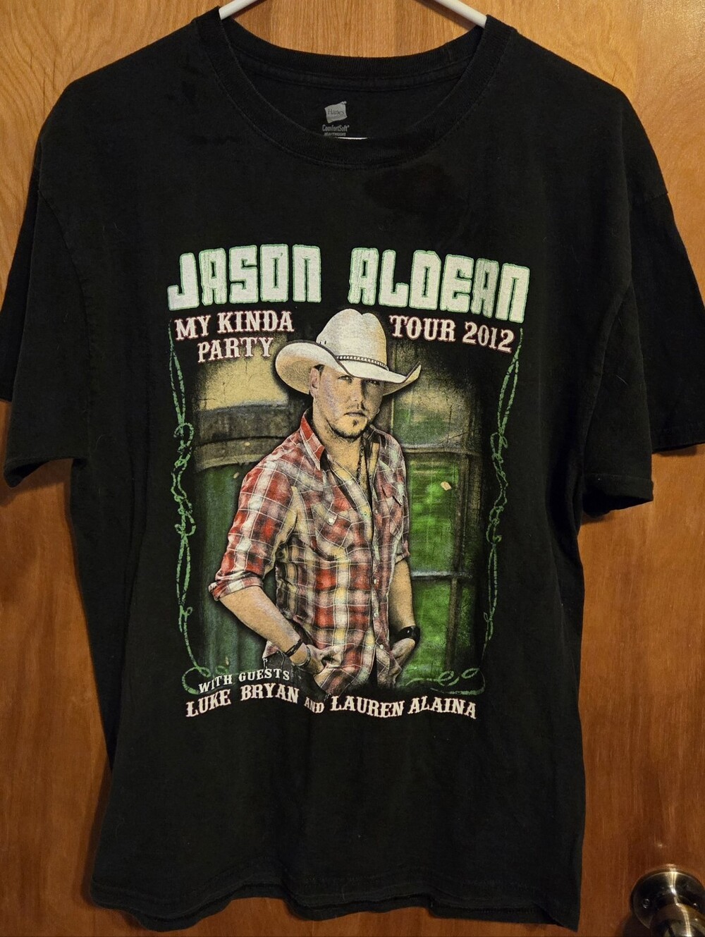 Jason Aldean My Kinda Party 2012 Tour T-Shirt Size Large Country Music